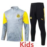 2025-26 Dortmund Yellow Kids Half Pull Tracksuit #E25218(童装)(半拉链)