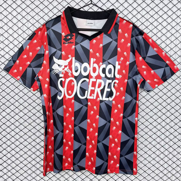 1993-1994 OGC Nice Home Retro Soccer Jersey