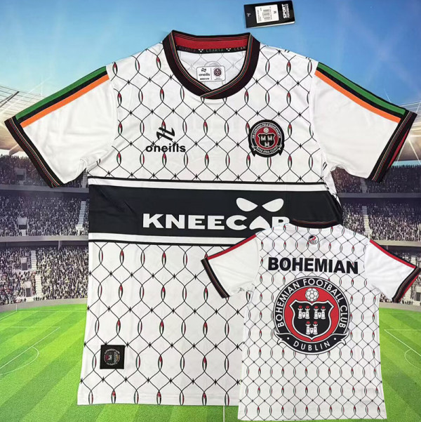 2025-26 Bohemian FC White Special Edition Training shirts