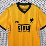 1986-1987 Wolves Home Retro Soccer Jersey