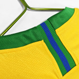 2018 Brazil Home Retro Soccer Jersey