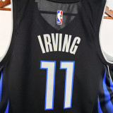 2025-26 Dallas Mavericks IRVING #11 Black City Edition Top Quality Hot Pressing NBA Jersey(V领)