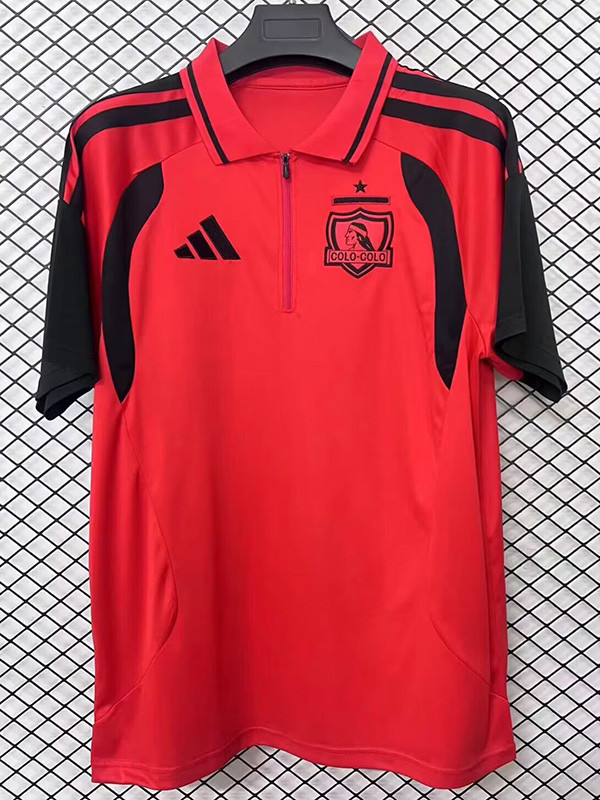 2026-27 Colo-Colo Red Polo Short Sleeve (有领)