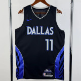 2025-26 Dallas Mavericks IRVING #11 Black City Edition Top Quality Hot Pressing NBA Jersey(V领)