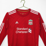 2010-2011 LIV Home Long Sleeve Retro Soccer Jersey (长袖)