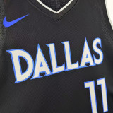 2025-26 Dallas Mavericks IRVING #11 Black City Edition Top Quality Hot Pressing NBA Jersey(V领)