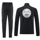 2025 Ad Oasis Black Jacket Tracksuit #AJ22
