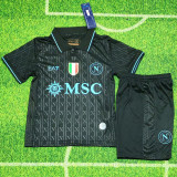2025-26 Napoli Third Kids Soccer Jersey