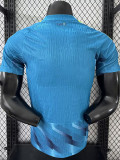 2026-27 Spain Blue Goalkeeper Player Version Soccer Jersey