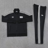 2025 Ad Oasis Black Jacket Tracksuit #AJ22