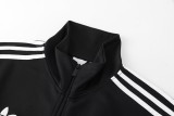 2025 Ad Oasis Black Jacket Tracksuit #AJ22