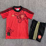 2025-26 Man Utd Red Special Edition Kids Soccer Jersey