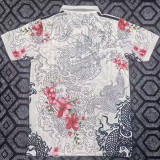 2025-26 RMA White Polo Short Sleeve (梅花龙)