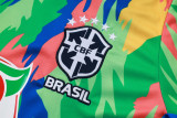 2025-26 Brazil Green Training Short Suit #D25267