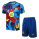 2025-26 BAR Light blue Training Short Suit #D25253