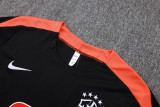 2025-26 Brazil Black Training Short Suit #D25266