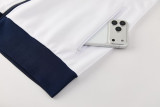 2025-26 Roma White Jacket Tracksuit #08