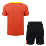 2025-26 Brazil Orange Training Short Suit #D25271