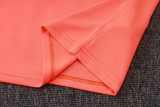 2025-26 BAR Orange Training Short Suit #D25272