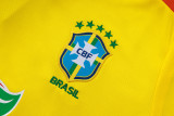 2025-26 Brazil Yellow Training Short Suit #D25254