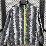 2025-26 JUV Black & Gray Double Sided Windbreaker (双面风衣)