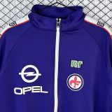 1985-1986 Fiorentina Purple Jacket #单夹克
