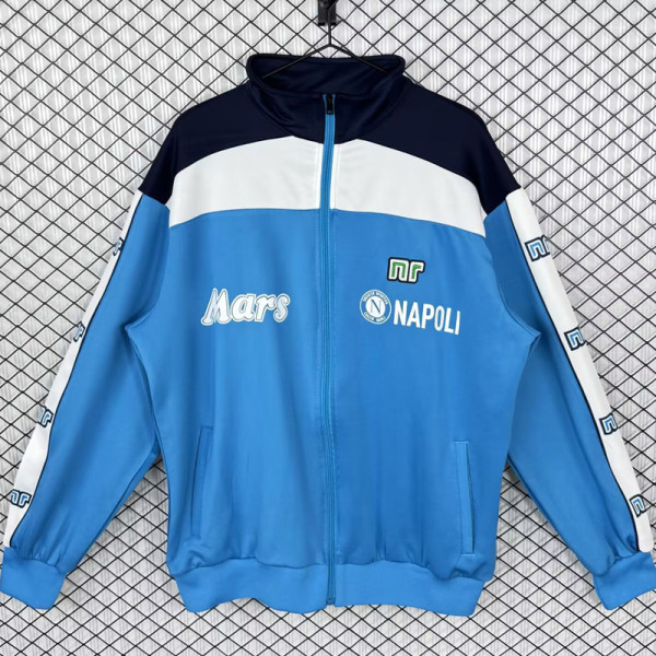 1989-1990 Napoli Blue Jacket #单夹克