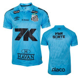2025-26 Santos FC Third Prints Sponsor Fans Soccer Jersey