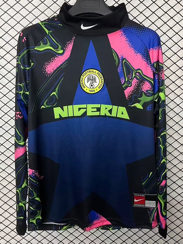 2026-27 Nigeria Special Edition Goalkeeper Long Sleeve Soccer Jersey (长袖)