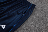 2025-26 RMA Royal blue Half Pull Tracksuit #B25147(半拉链)