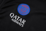 2025-26 PSG Black Jacket Tracksuit #A25117