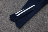2025-26 RMA Royal blue Half Pull Tracksuit #B25147(半拉链)