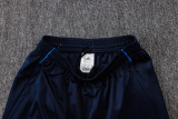 2025-26 RMA Royal blue Half Pull Tracksuit #B25147(半拉链)