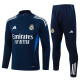 2025-26 RMA Royal blue Half Pull Tracksuit #B25147(半拉链)