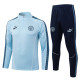 2025-26 Man City Light blue Half Pull Tracksuit #B25148(半拉链)
