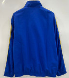 2025-26 RMA Blue & Yellow Double Sided Windbreaker (双面风衣)