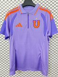 2026-27 Universidad De Chile Purple Polo Short Sleeve (有领)