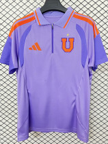 2026-27 Universidad De Chile Purple Polo Short Sleeve (有领)
