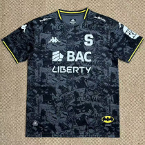 2025-26 Deportivo Saprissa Batman Black Fans Soccer Jersey (蝙蝠侠)