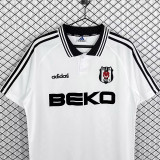 1996-1997 Besiktas Away Retro Soccer Jersey