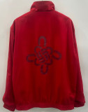 2025-26 Man Utd Black & Red Double Sided Windbreaker (双面风衣)