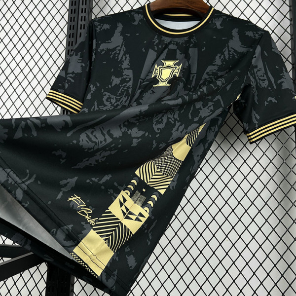 2025-26 Portugal Black Gold Special Edition Training shirts