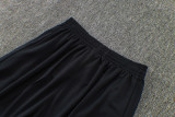2025-26 PSG Jordan Black Tank top and shorts suit #D25278
