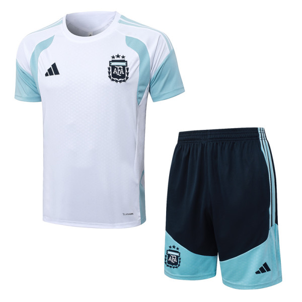 2026-27 Argentina White Training Short Suit #J26005