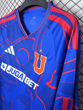 2026-27 Universidad De Chile Home Long Sleeve Soccer Jersey (长袖)
