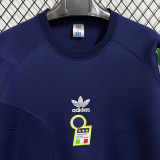 2025-26 Italy Royal blue Hoody (无帽卫衣)