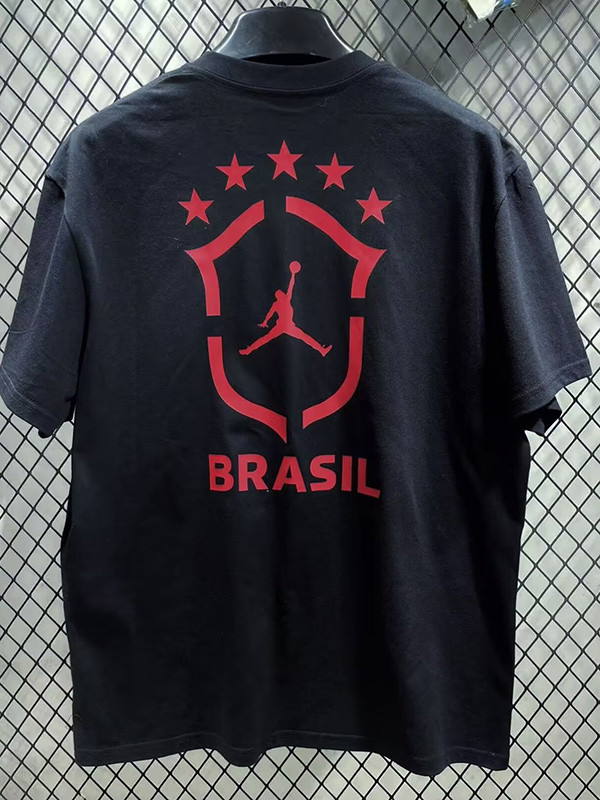 2025-26 Brazil Black T-Shirt