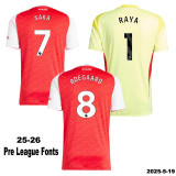 2025-26 ARS Blue Yellow Special Edition Player Version Training Shirts