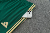 2026-27 Italy Green Half Pull Tracksuit (半拉链)