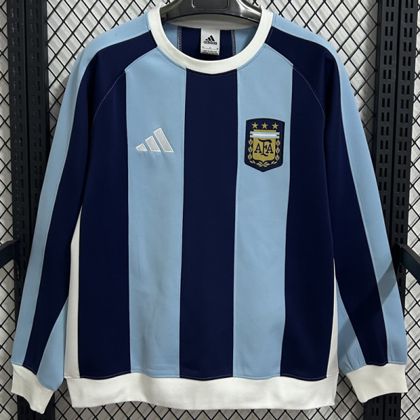 2026-27 Argentina Light blue Hoody (无帽卫衣)